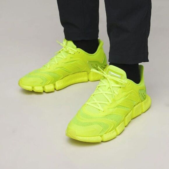 Adidas Climacool Running Shoes in Vento HEAT.RDY Neon Solar Yellow FZ1717 - Picture 1 of 12